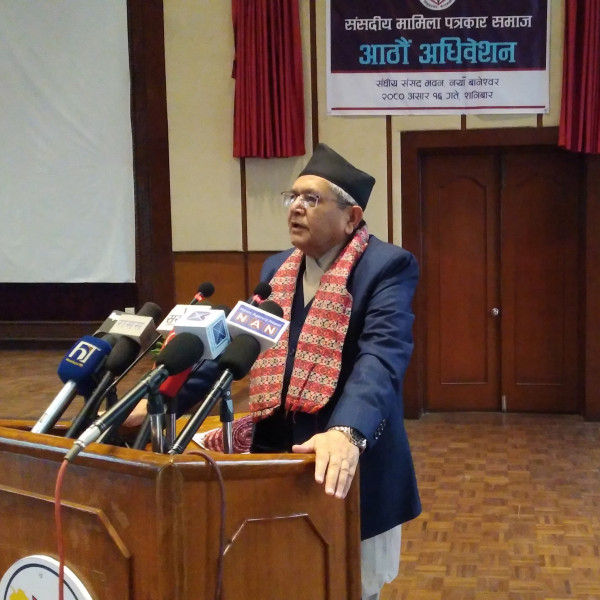 संसदीय पत्रकारको भूमिका महत्वपूर्ण छ  : सभामुख 
